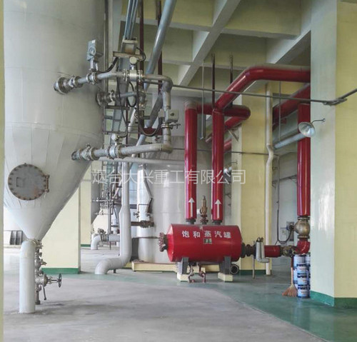 MVR蒸發(fā)器的工作流程